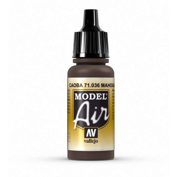 Vallejo Model Air – Mahagony 17ml Acrylic Paint (AV71036)