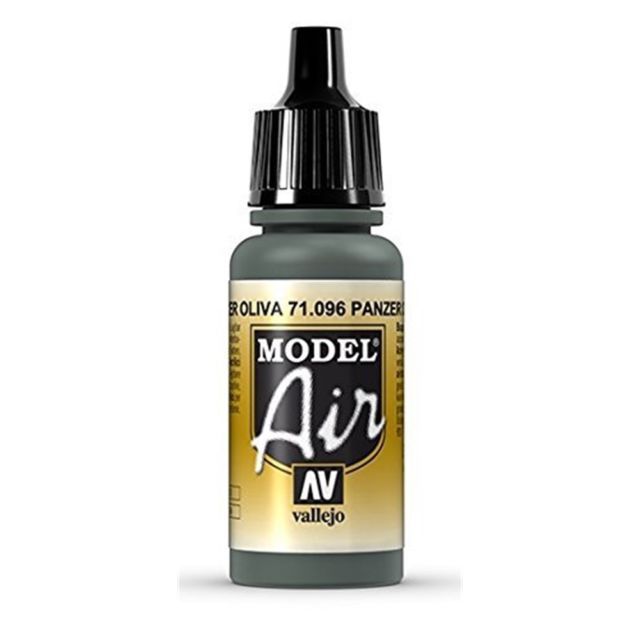 Vallejo Model Air - Panzer Olive 17ml Acrylic Paint (AV71096)