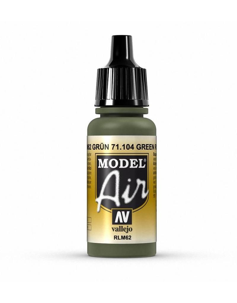 Vallejo Model Air - Green Rlm62 17ml Acrylic Paint (AV71104)