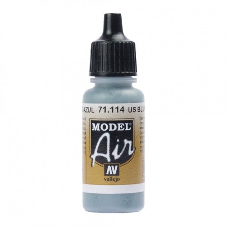 Vallejo Model Air - Medium Gray 17ml Acrylic Paint (AV71114)