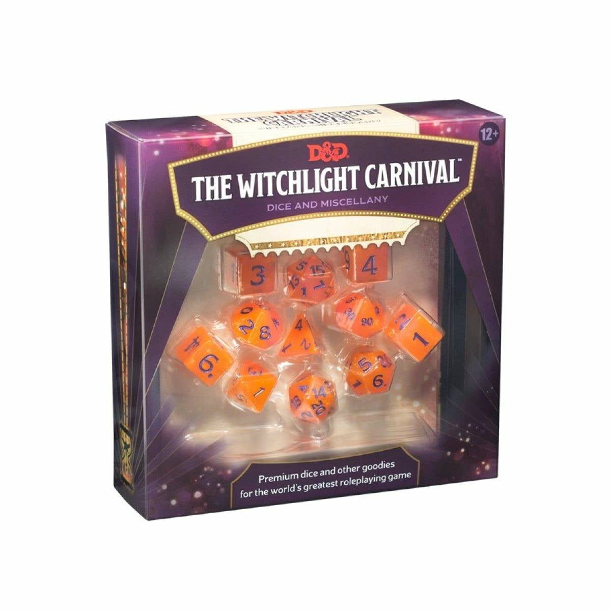 Dungeons &amp; Dragons The Witchlight Carnival Dice &amp; Miscellany