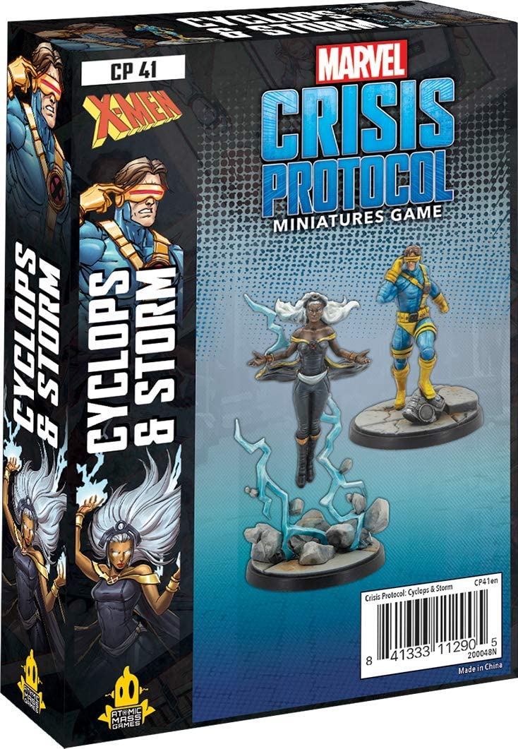 Marvel Crisis Protocol Miniatures Game Cyclops and Storm Expansion