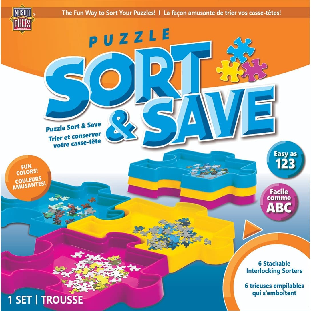 Masterpieces Puzzle Accessories Puzzle Sort and Save