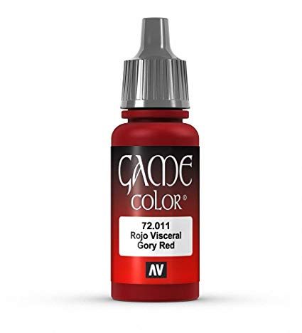 Vallejo Game Colour - Gory Red 17ml Acrylic Paint (AV72011)