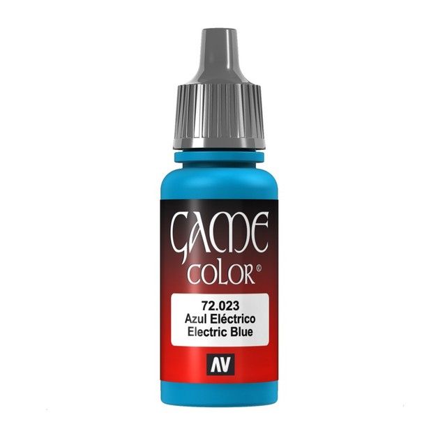 Vallejo Game Colour - Electric Blue 17ml Acrylic Paint (AV72023)
