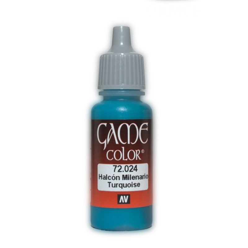 Vallejo Game Colour - Falcon Turquoise 17ml Acrylic Paint (AV72024)