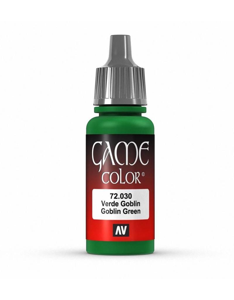 Vallejo Game Colour - Goblin Green 17ml Acrylic Paint (AV72030)