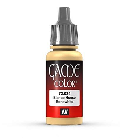 Vallejo Game Colour - Bonewhite 17ml Acrylic Paint (AV72034)
