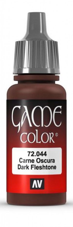 Vallejo Game Colour - Dark Fleshtone 17ml Acrylic Paint (AV72044)