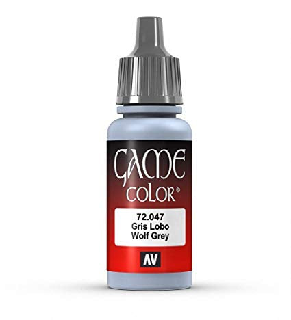 Vallejo Game Colour - Wolf Grey 17ml Acrylic Paint (AV72047)