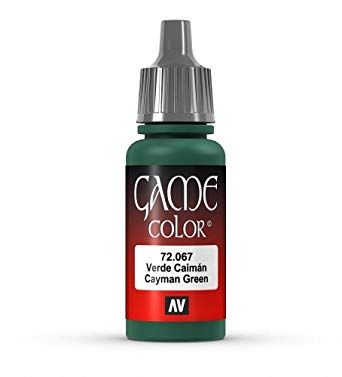 Vallejo Game Colour - Cayman Green 17ml Acrylic Paint (AV72067)