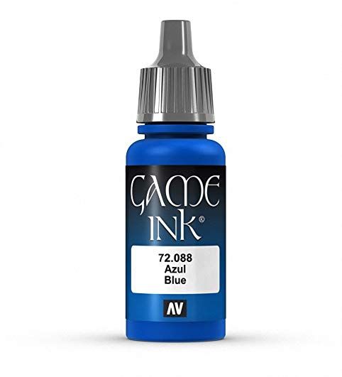 Vallejo Game Colour - Ink Blue 17ml Acrylic Paint (AV72088)