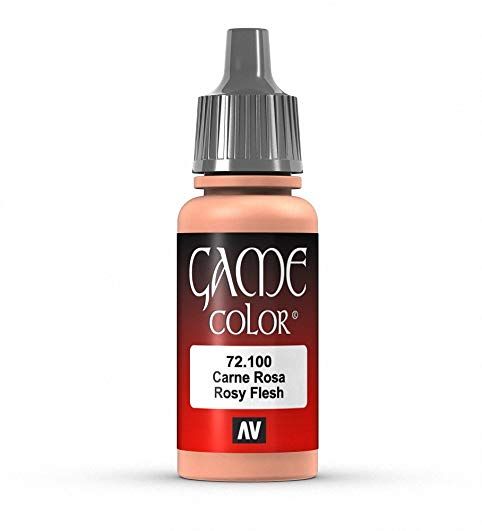 Vallejo Game Colour - Rosy Flesh 17ml Acrylic Paint (AV72100)