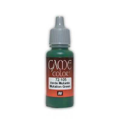 Vallejo Game Colour - Mutation Green 17ml Acrylic Paint (AV72105)