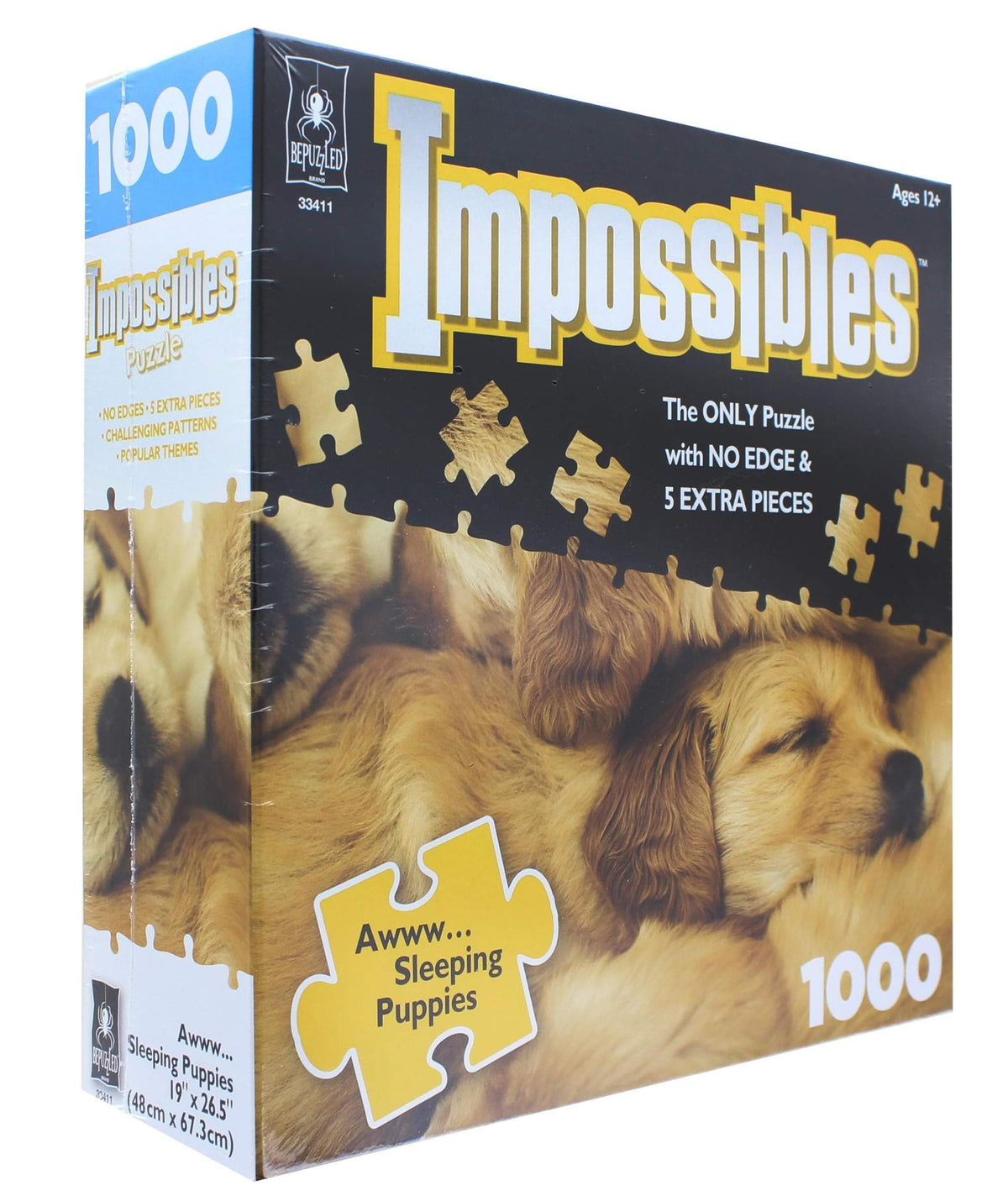 Impossibles - Awww Sleeping Puppies 1000 Piece Jigsaw