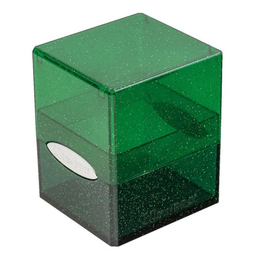 Deck Box Satin Tower Glitter - Green