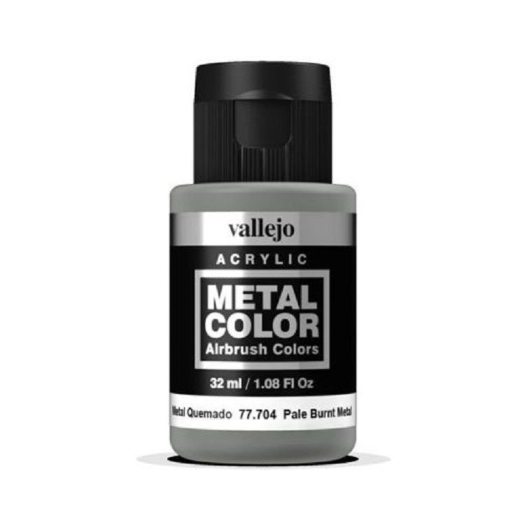 Vallejo Metal Colour - Pale Burnt Metal 32ml Acrylic Paint (AV77704)