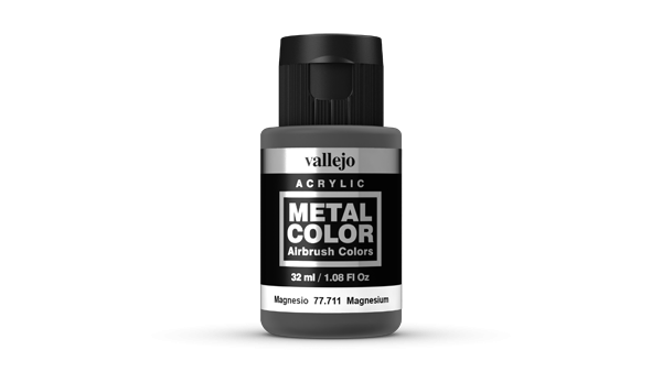 Vallejo Metal Colour - Magnesium 32ml Acrylic Paint (AV77711)