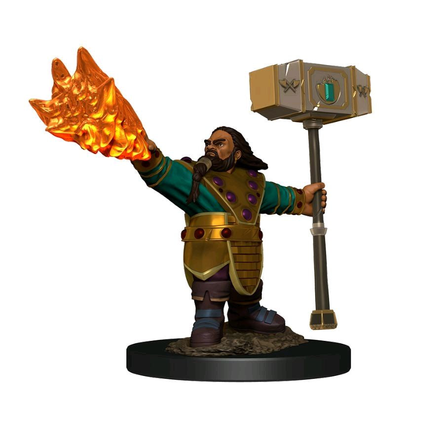 Dungeons &amp; Dragons Premium Painted Figures Dwarf Cleric Male