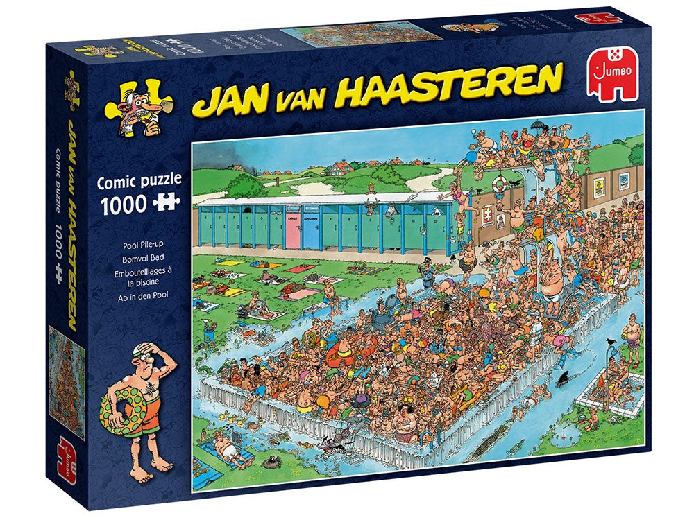 Jumbo Pool Pile Up Jan Van Haasteren 1000 Piece Jigsaw