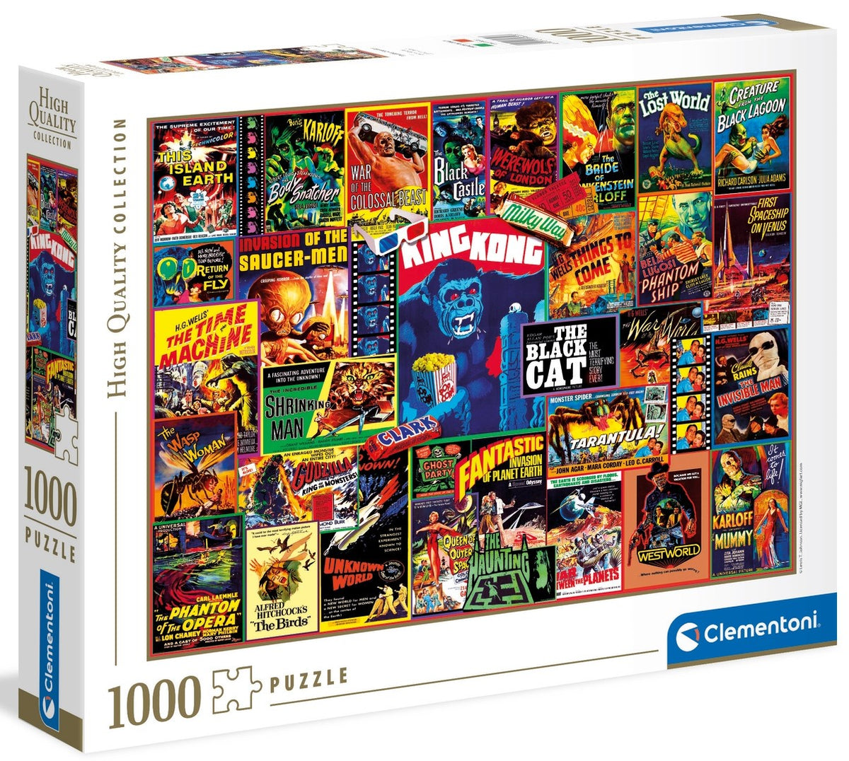 Clementoni Thriller Classic 1000 Piece Jigsaw