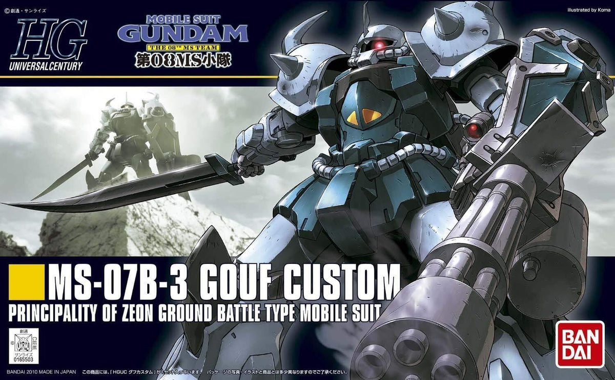 Bandai 1/144 HGUC Gouf Custom Gundam