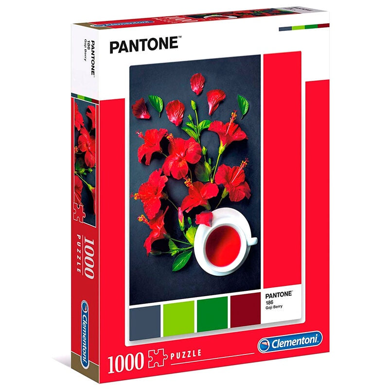 Clementoni Pantone Red 1000 Piece Jigsaw