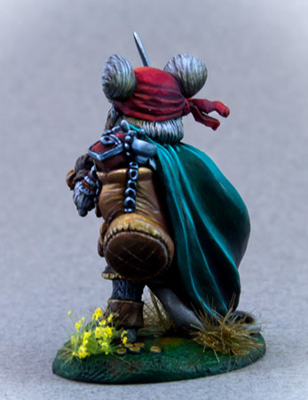 Visions in Fantasy - Critters: Mouse Swashbuckler with Rapier