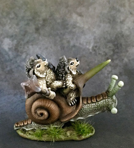 Critter Kingdoms: Hedgehog Cavalry on Snail