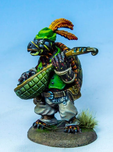 Critter Kingdoms: Turtle Bard with Lute