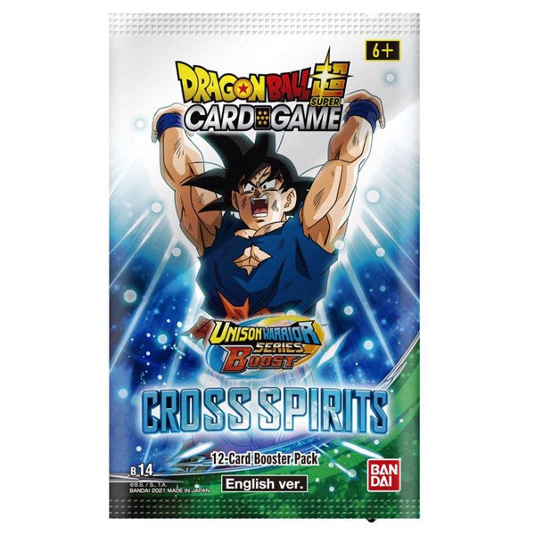 Dragon Ball Super Card Game Unison Warrior Series 05 Cross Spirits Booster Pack [DBS-B14]