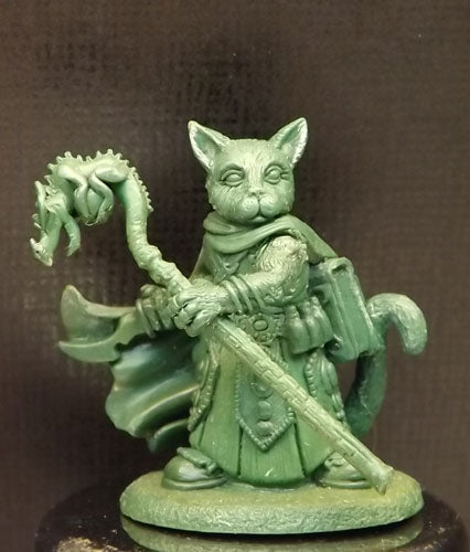 Critter Kingdoms: Siamese Cat Wizard with Staff