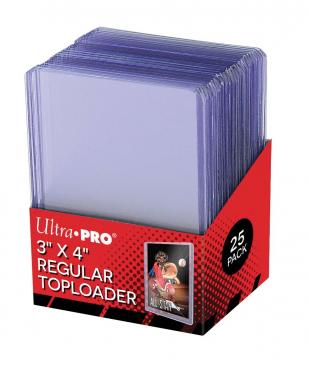 Ultra Pro - Toploader 3 x 4 Clear Regular (25)