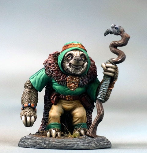 Critter Kingdoms: Sloth Druid with Staff