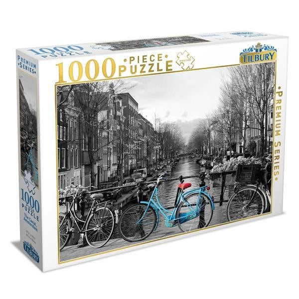 Tilbury – The Canal Amsterdam 1000 Piece Jigsaw