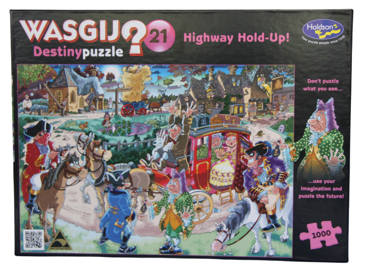 Wasgij? Destiny 21: Highway Holdup 1000 Piece Jigsaw