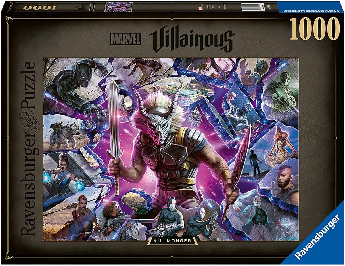 Ravensburger Villainous Killmonger - 1000 Piece Jigsaw