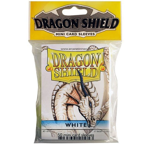 Dragon Shield - White- Japanese Sleeves (50)