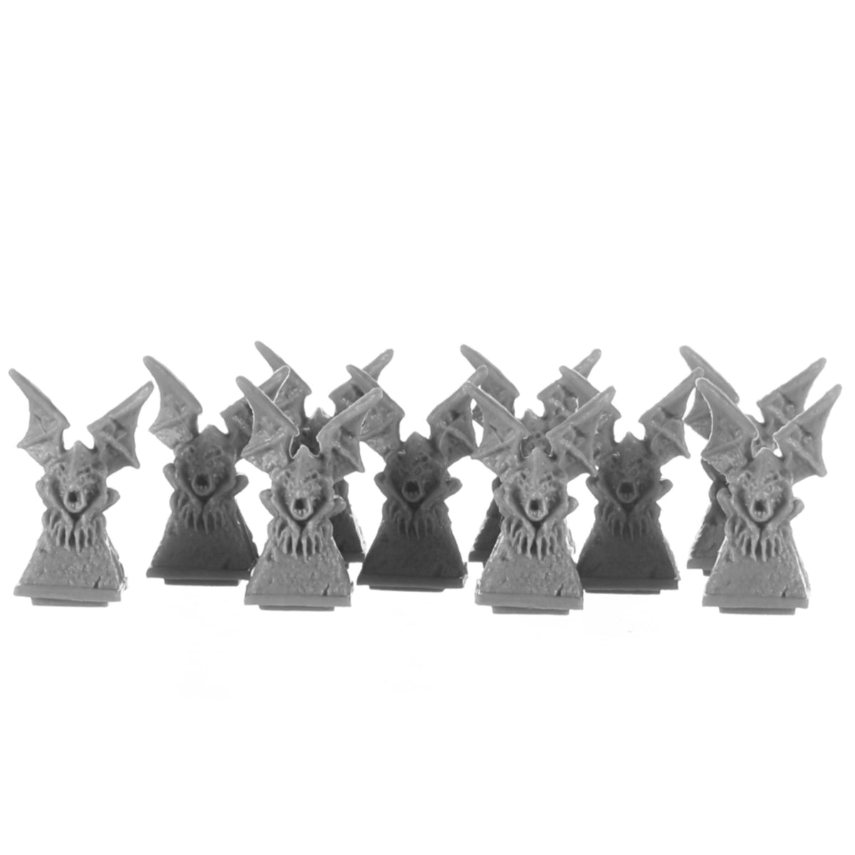 Reaper Bones Gargoyle Pillar Tops - 10