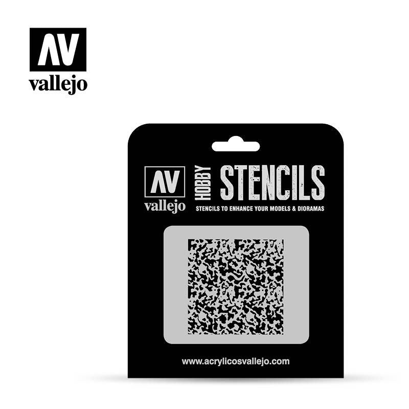 Vallejo Hobby Stencils - Weathered Paint 1/72