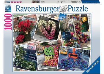Ravensburger - NYC Flower Flash 1000 Piece Jigsaw