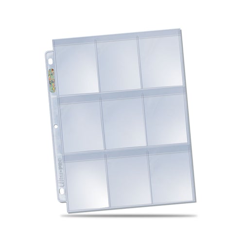 9pkt Hologram Page Secure (Holds 2.5 x 3.5 cards)