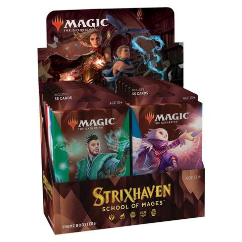 Magic the Gathering Strixhaven School of Mages Theme Booster Display