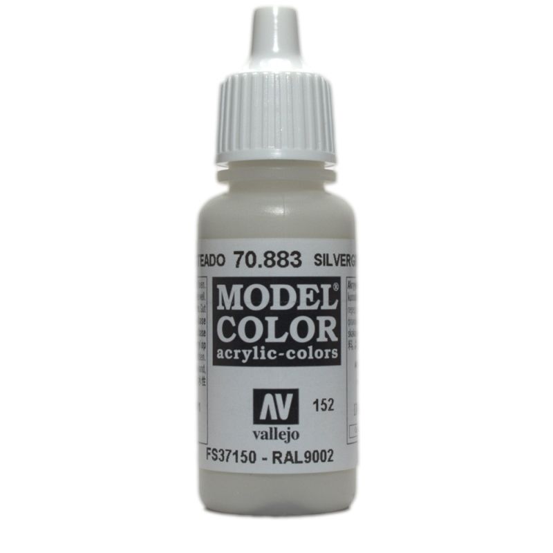 Vallejo Model Colour - Silvergrey 17ml Acrylic Paint (AV70883)