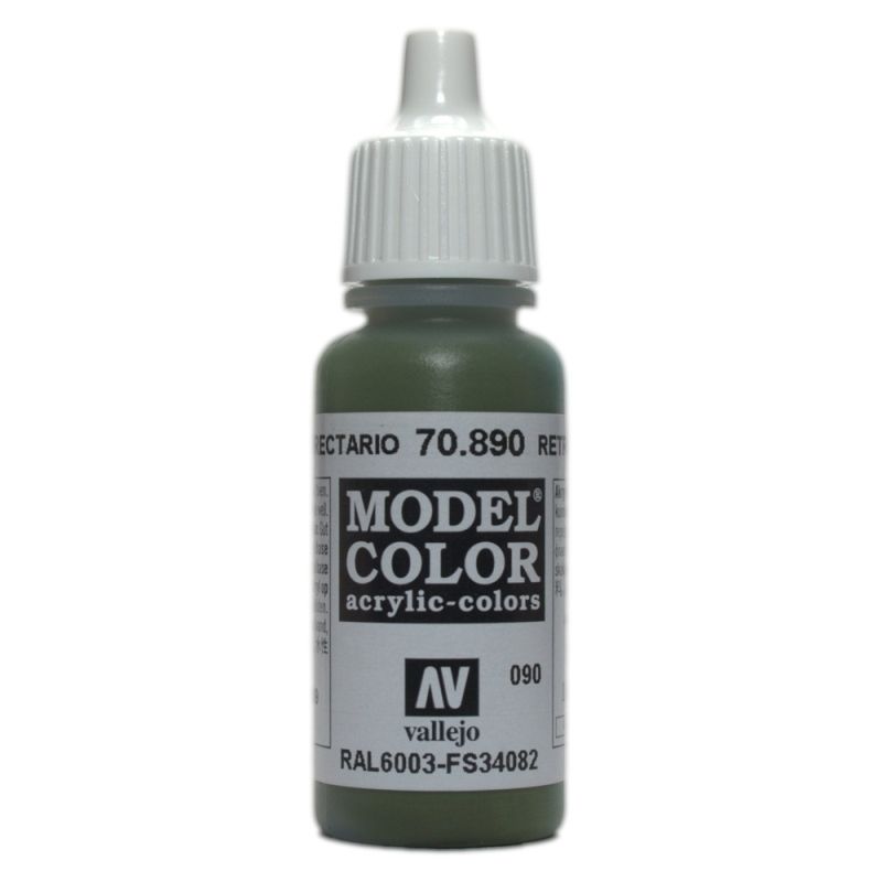 Vallejo Model Colour - Refractive Green 17ml Acrylic Paint (AV70890)
