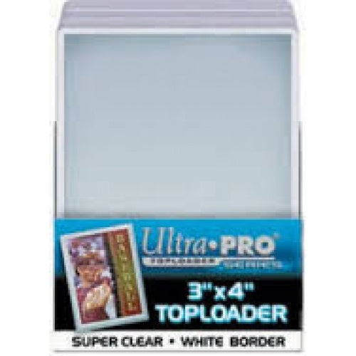 Toploaders 3 X 4 White Border (25 Per Pack)