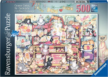 Ravensburger Mr. Catkins Confectionery 500 Piece Jigsaw