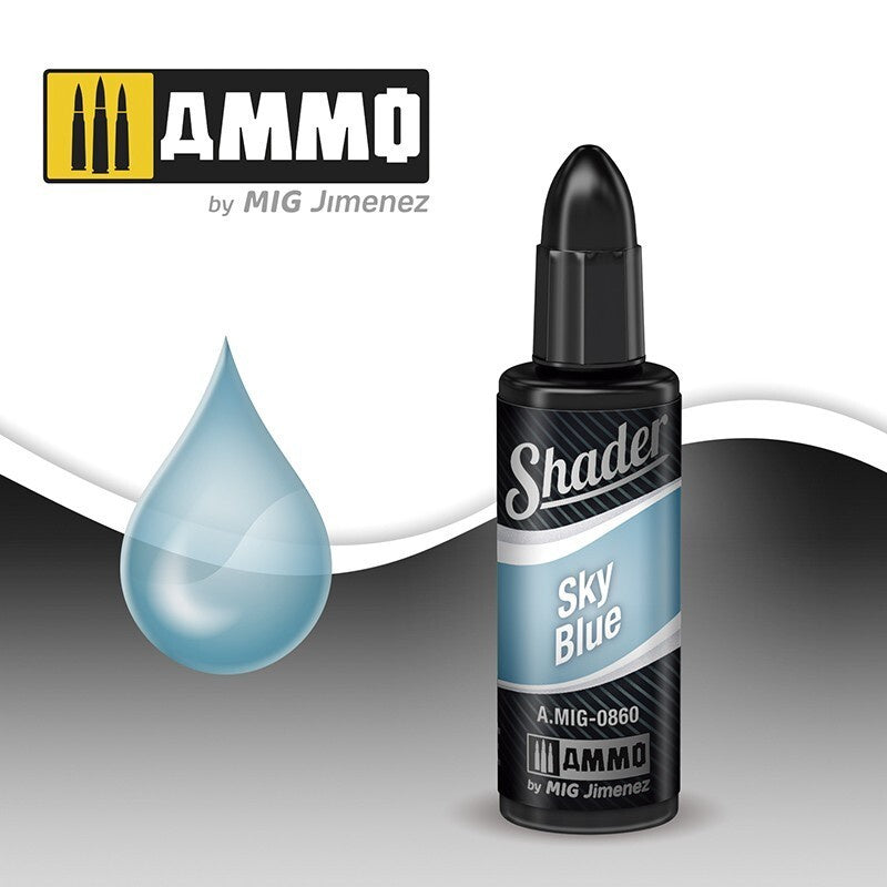 Ammo By MIG Shader Sky Blue 10ml