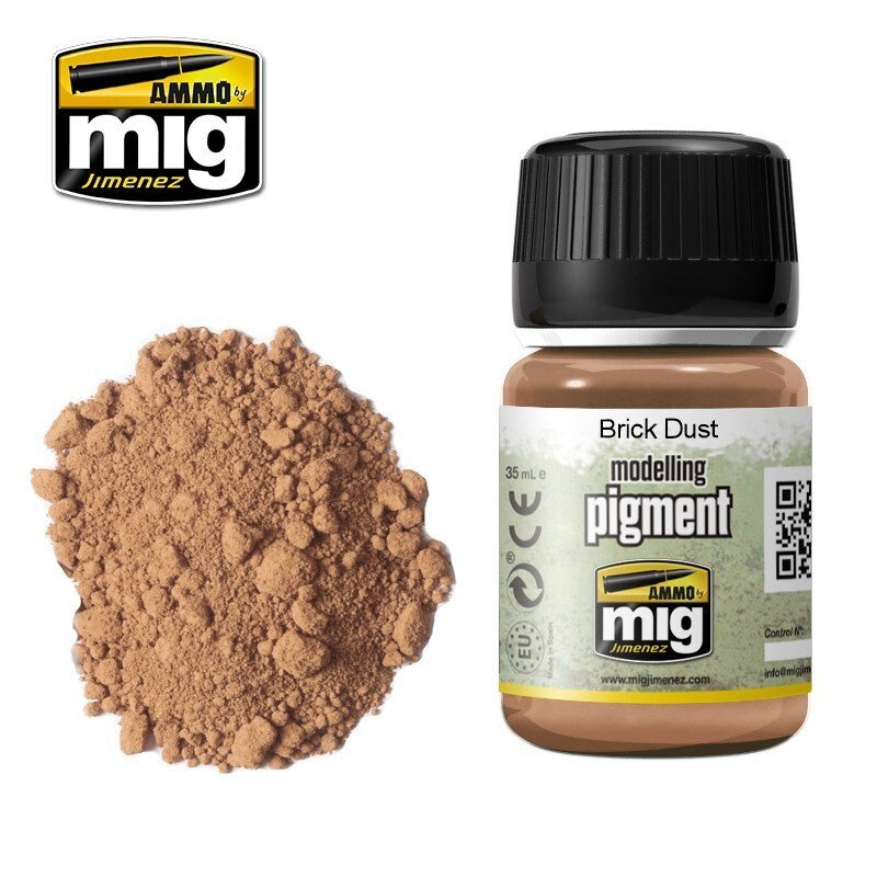 Ammo by MIG Pigments Brick Dust 35ml
