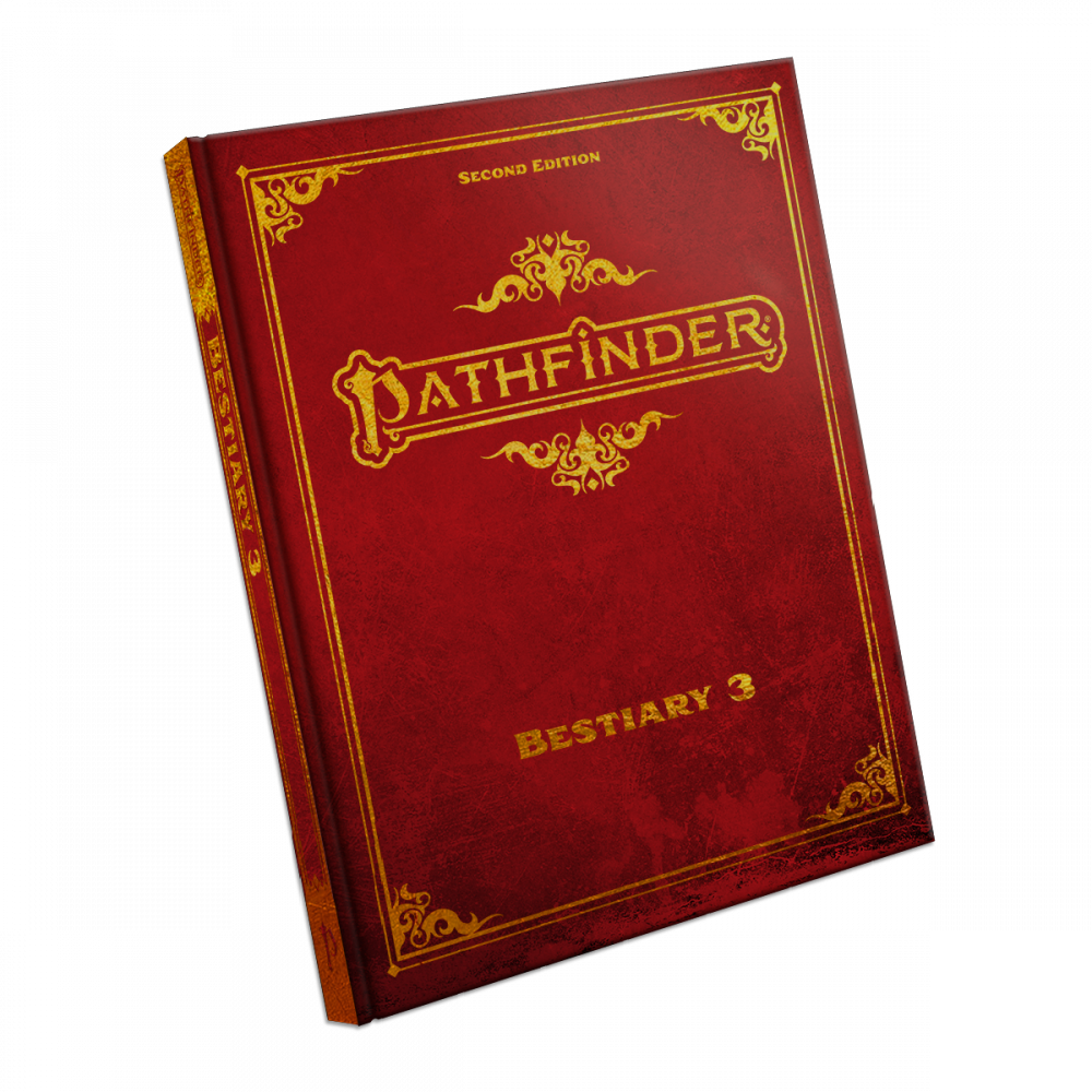 Pathfinder Second Edition Bestiary 3 Special Edition